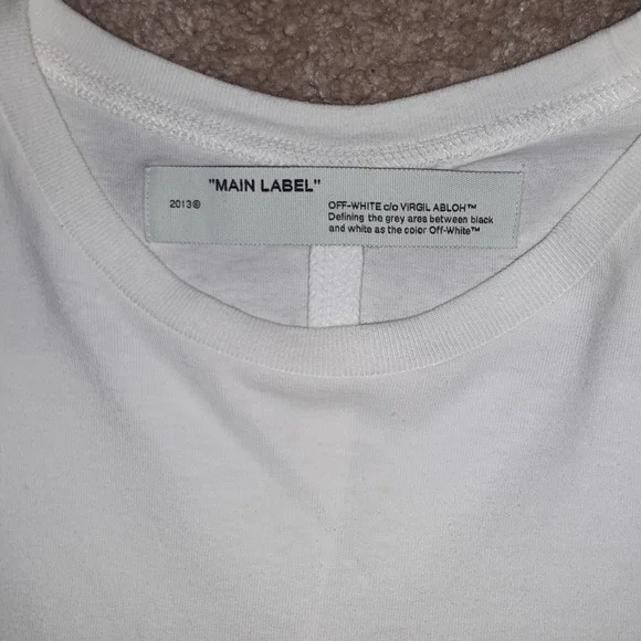 NWT MEN'S OFF-WHITE TAPE ARROWS T-SHIRT - Picture 5 of 13